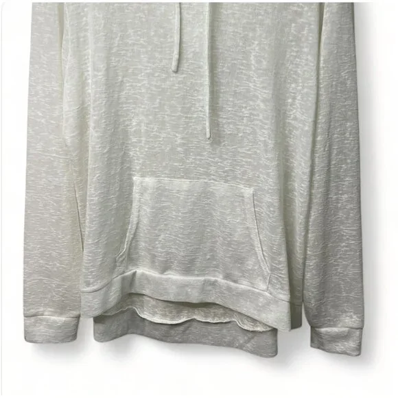 Weatherproof Vintage M/M Cream Polyester Light Sweater Hoodie - Picture 3 of 13